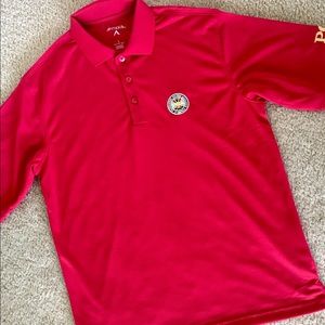 🏌🏽‍♂️Golf Polo Shirt Antigua Men’s Red